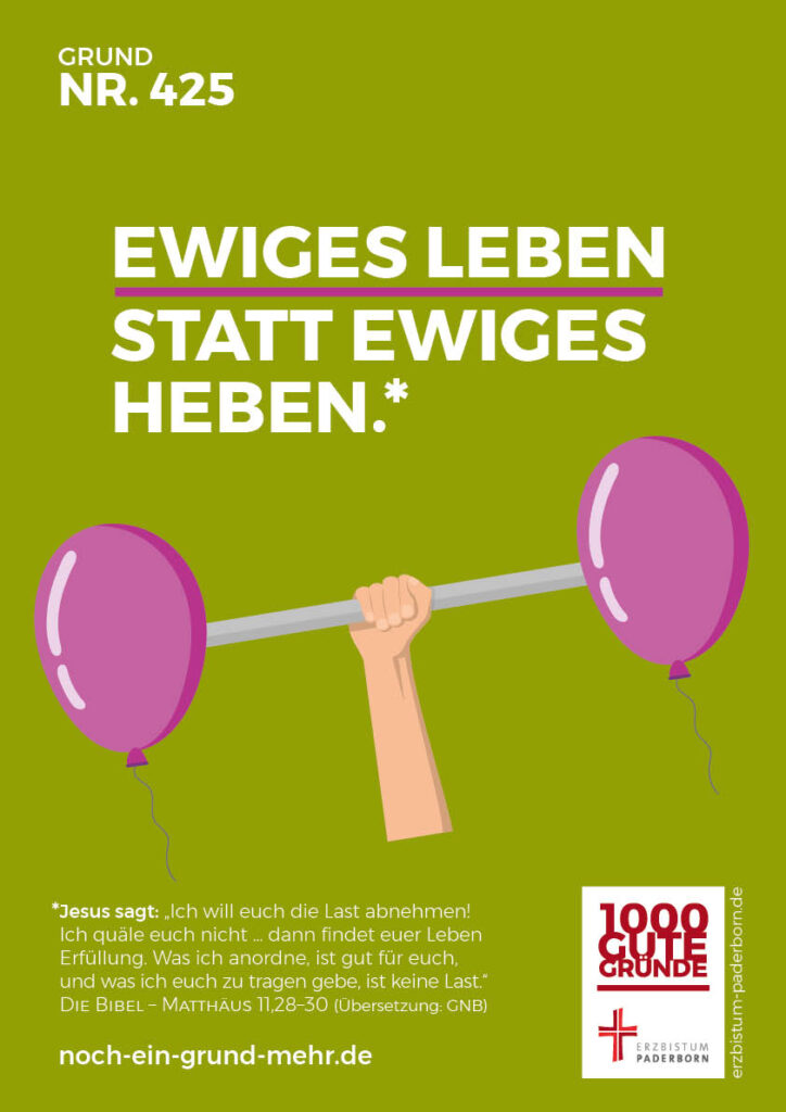 Motiv Leben 1000 gute Gründe