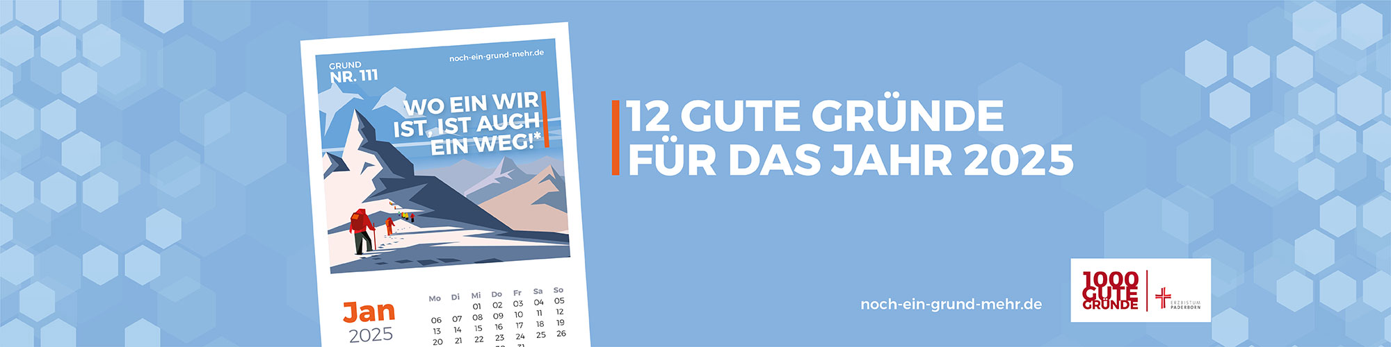 Kalenderimpulse 2025 12 gute Gründe für das Jahr 2025