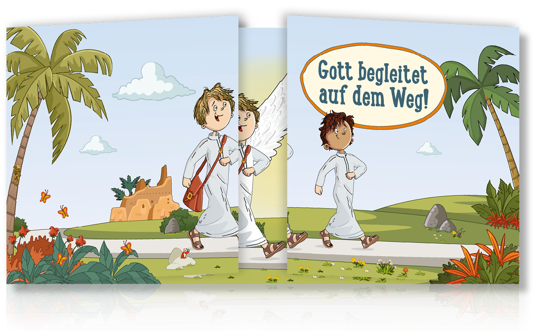 Gott begleitet auf dem Weg!